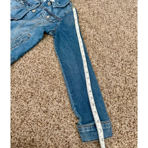 Mudd Women's Jean Blue Jacket - Size Medium - Picture 5 of 5